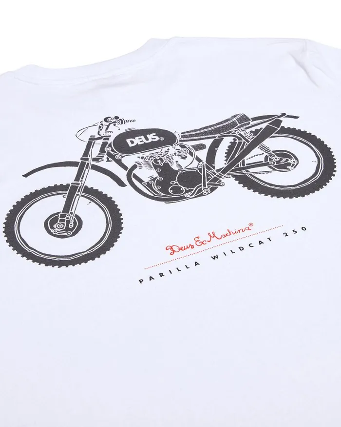 Classic Parilla Tee 8211 White Men Deus Ex Machina Tees Classic Parilla Tee 8211 White Men Deus Ex Machina Tees