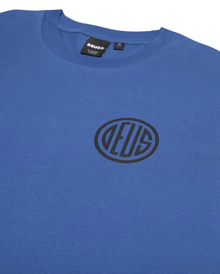 Clutch Tee 8211 Smoke Blue Men Deus Ex Machina Tees Clutch Tee 8211 Smoke Blue Men Deus Ex Machina Tees