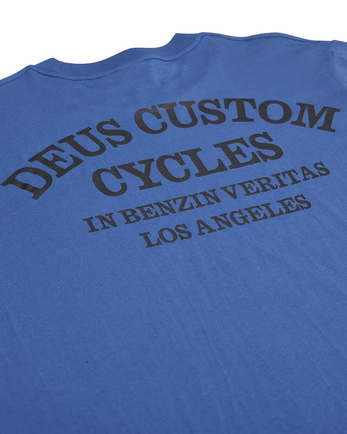 Clutch Tee 8211 Smoke Blue Men Deus Ex Machina Tees Clutch Tee 8211 Smoke Blue Men Deus Ex Machina Tees