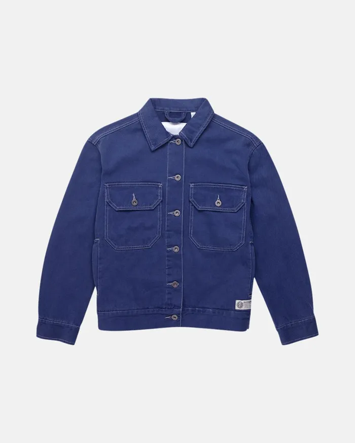 Coby Denim Jacket 8211 Indigo Women Deus Ex Machina Outerwear Coby Denim Jacket 8211 Indigo Women Deus Ex Machina Outerwear