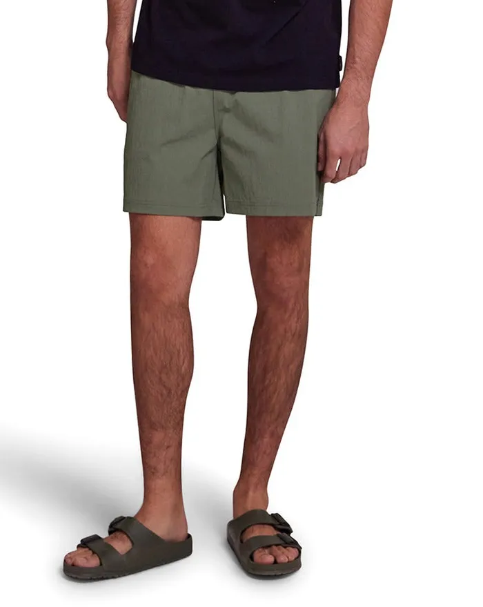Cordura Glide Swim Short 8211 Oil Green Men Deus Ex Machina Boardshorts