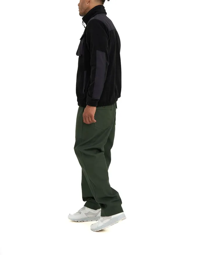 Cordura Polatec Fleece 8211 Black Men Deus Ex Machina Hoodies and Sweaters