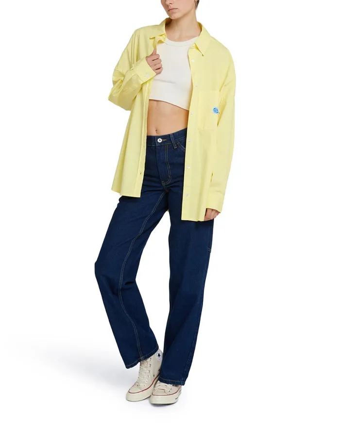 Cove Shirt 8211 Elfin Yellow Women Deus Ex Machina Shirts Cove Shirt 8211 Elfin Yellow Women Deus Ex Machina Shirts