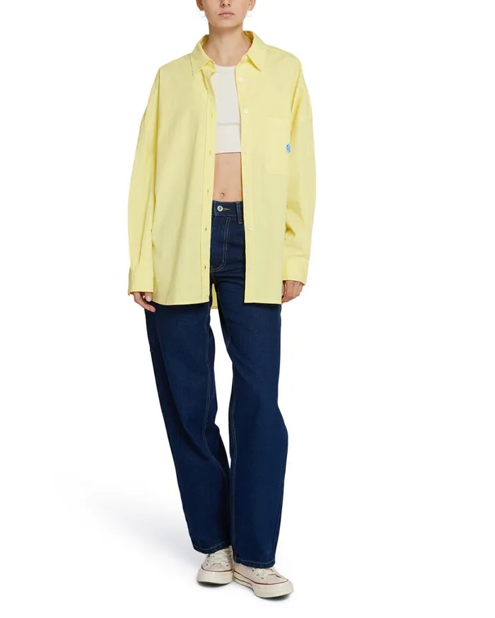Cove Shirt 8211 Elfin Yellow Women Deus Ex Machina Shirts Cove Shirt 8211 Elfin Yellow Women Deus Ex Machina Shirts