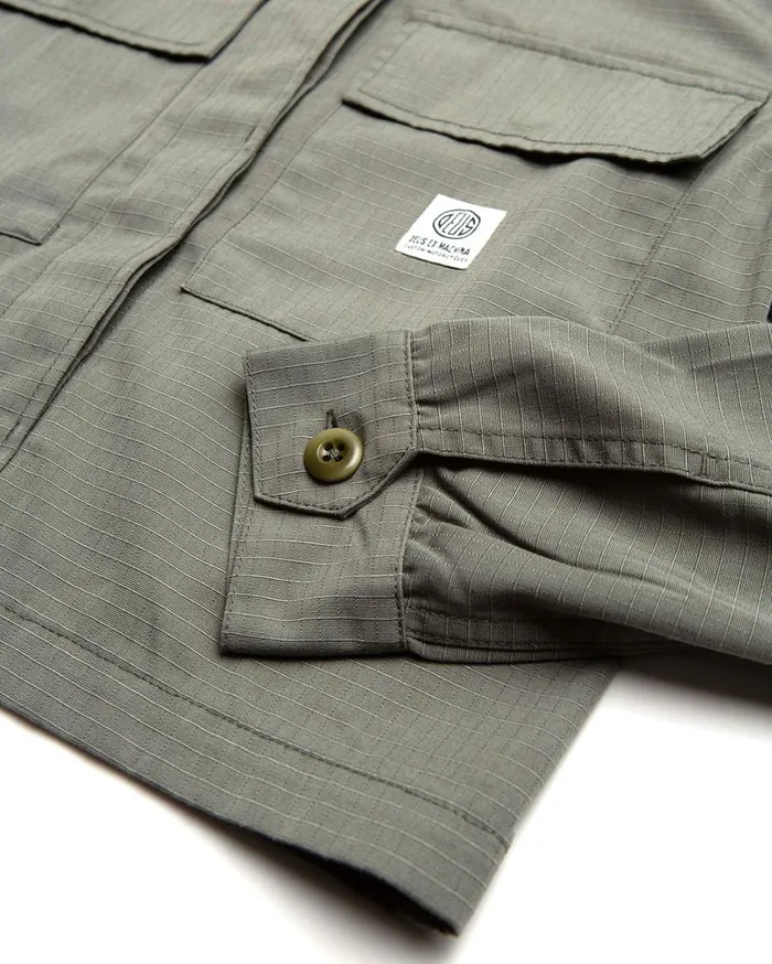 Cropped BDU Shirt 8211 Agave Green Women Deus Ex Machina Outerwear Cropped BDU Shirt 8211 Agave Green Women Deus Ex Machina Outerwear
