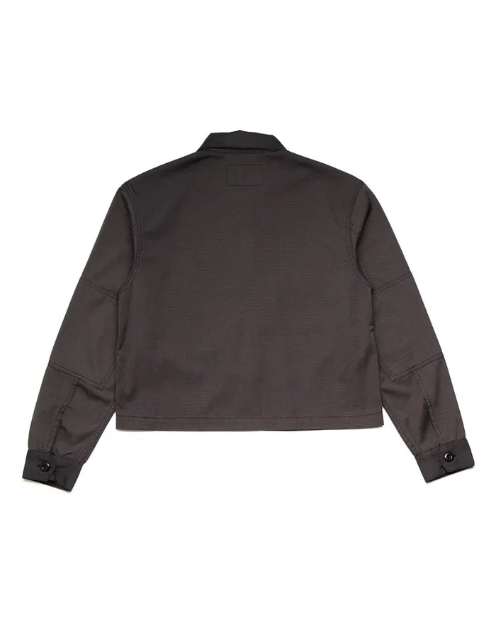 Cropped BDU Shirt 8211 Anthracite Women Deus Ex Machina Outerwear Cropped BDU Shirt 8211 Anthracite Women Deus Ex Machina Outerwear