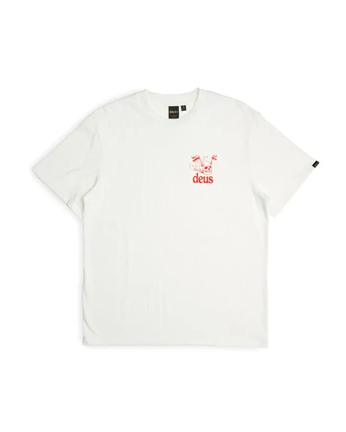 Crossroad Tee 8211 Vintage White Men Deus Ex Machina Tees
