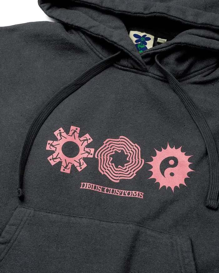 Cultivate Hoodie 8211 Anthracite Women Deus Ex Machina Hoodies and Sweaters Cultivate Hoodie 8211 Anthracite Women Deus Ex Machina Hoodies and Sweaters