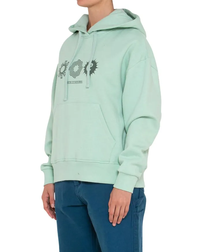 Cultivate Hoodie 8211 Granite Green Women Deus Ex Machina Hoodies and Sweaters Cultivate Hoodie 8211 Granite Green Women Deus Ex Machina Hoodies and Sweaters