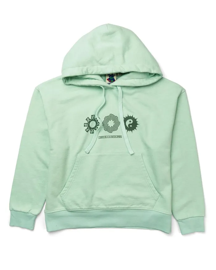 Cultivate Hoodie 8211 Granite Green Women Deus Ex Machina Hoodies and Sweaters Cultivate Hoodie 8211 Granite Green Women Deus Ex Machina Hoodies and Sweaters