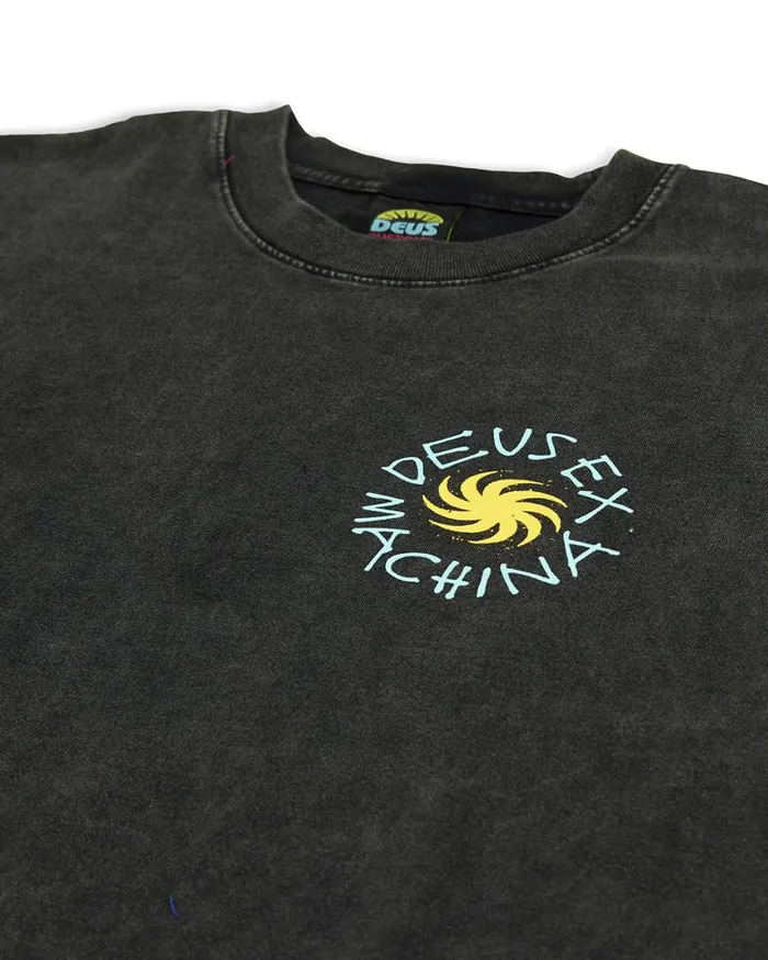 Custom Leisure Tee 8211 Anthracite Men Deus Ex Machina Tees Custom Leisure Tee 8211 Anthracite Men Deus Ex Machina Tees