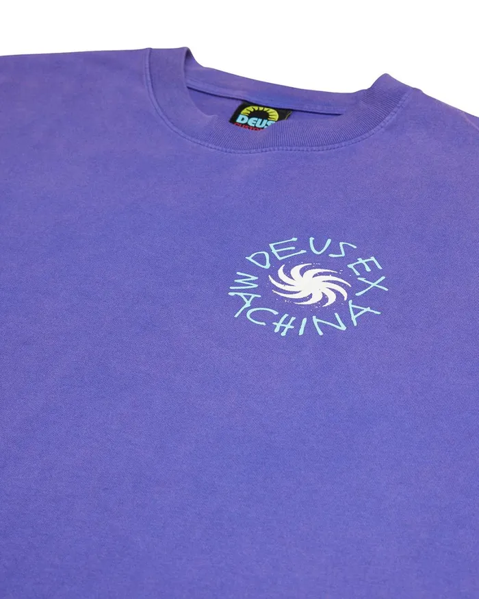 Custom Leisure Tee 8211 Deep Blue Men Deus Ex Machina Tees Custom Leisure Tee 8211 Deep Blue Men Deus Ex Machina Tees