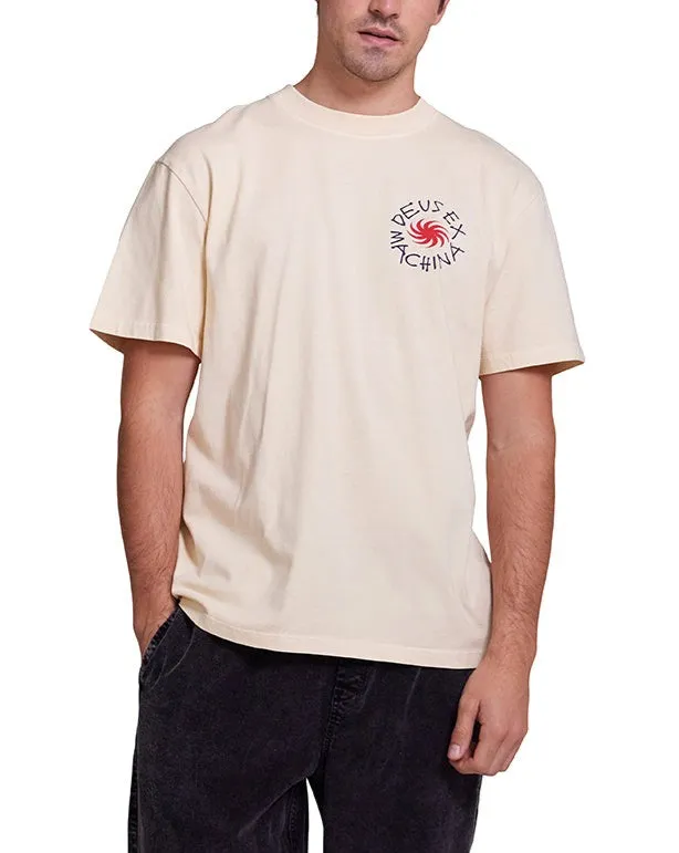 Custom Leisure Tee 8211 Dirty White Men Deus Ex Machina Tees