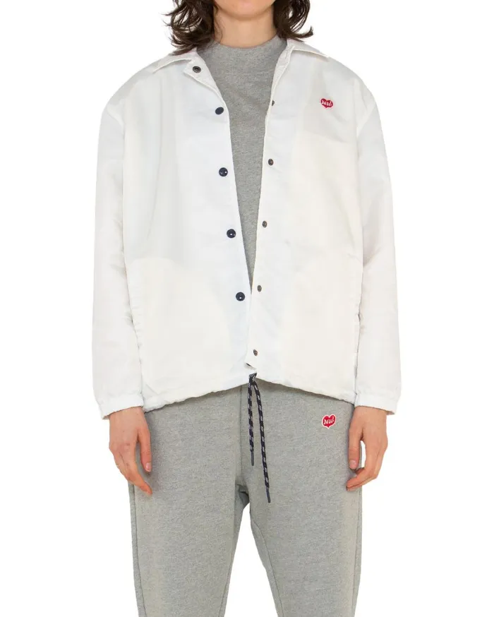 Dad Coach 8211 Vintage White Women Deus Ex Machina Outerwear