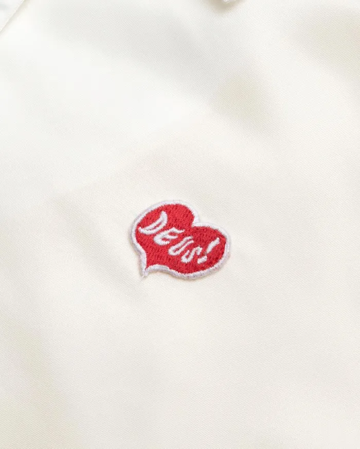 Dad Coach 8211 Vintage White Women Deus Ex Machina Outerwear Dad Coach 8211 Vintage White Women Deus Ex Machina Outerwear