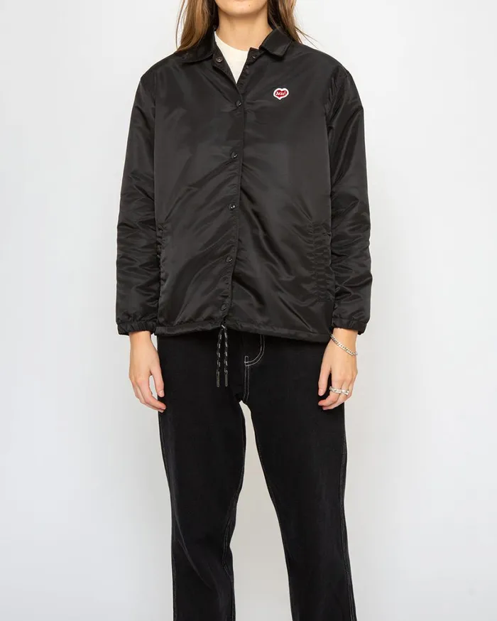 Dad Coach Jacket 8211 Black Women Deus Ex Machina Outerwear