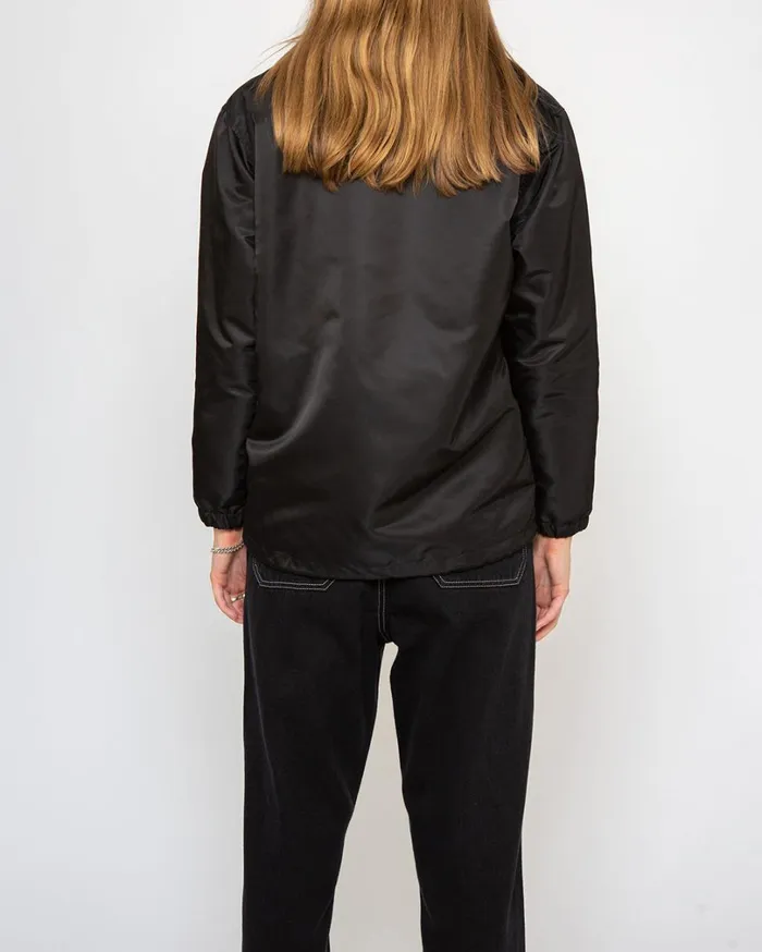 Dad Coach Jacket 8211 Black Women Deus Ex Machina Outerwear Dad Coach Jacket 8211 Black Women Deus Ex Machina Outerwear