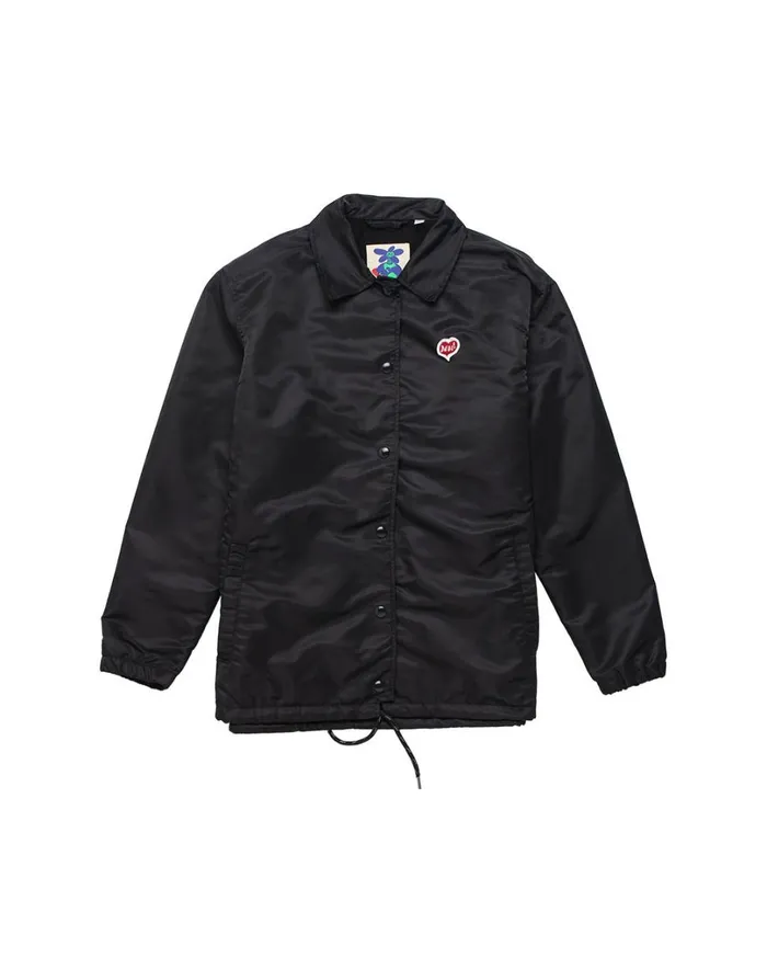 Dad Coach Jacket 8211 Black Women Deus Ex Machina Outerwear Dad Coach Jacket 8211 Black Women Deus Ex Machina Outerwear