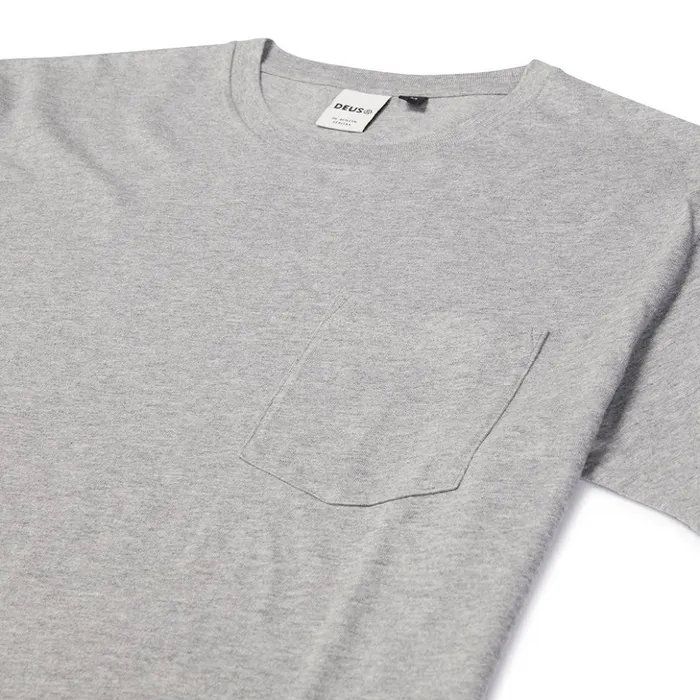 Deus 2 Pack Tees 8211 Athletic Grey Men Deus Ex Machina Classics Deus 2 Pack Tees 8211 Athletic Grey Men Deus Ex Machina Classics