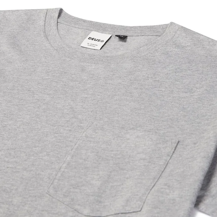 Deus 2 Pack Tees 8211 Athletic Grey Men Deus Ex Machina Classics Deus 2 Pack Tees 8211 Athletic Grey Men Deus Ex Machina Classics