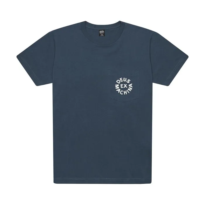Deus Logo Tee 8211 Navy Men Deus Ex Machina Tees