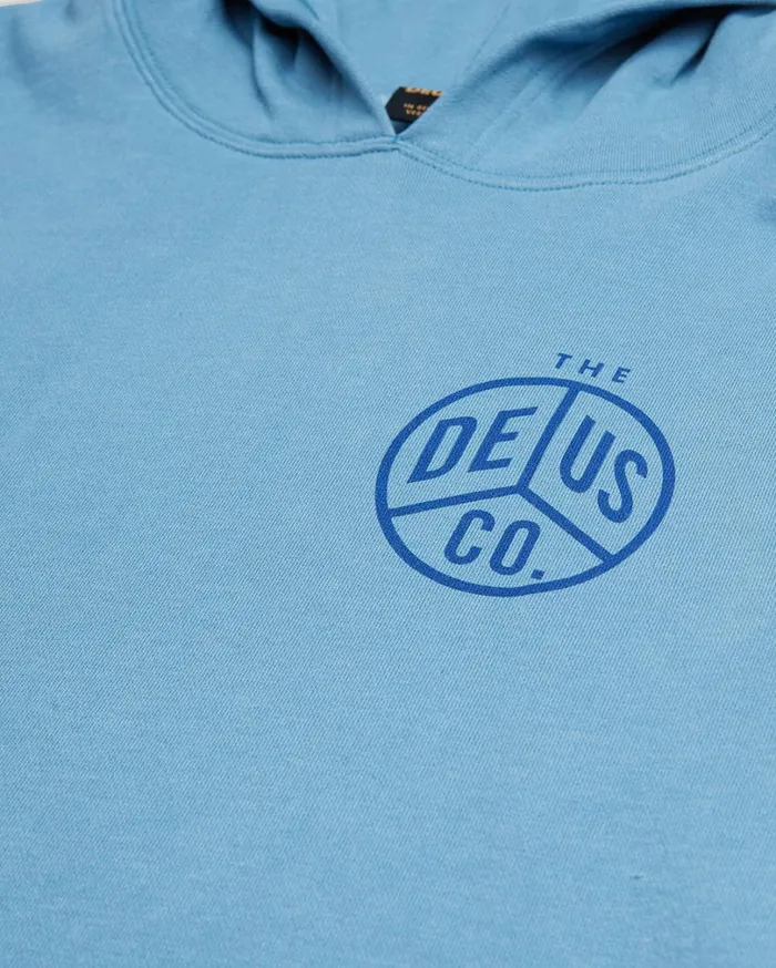 Dice Hoodie 8211 Blue Heaven Men Deus Ex Machina Hoodies and Sweaters Dice Hoodie 8211 Blue Heaven Men Deus Ex Machina Hoodies and Sweaters