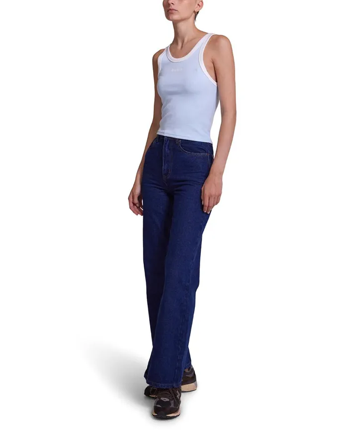 Divine Force Jean 8211 Vintage Blue Denim Women Deus Ex Machina Bottoms Divine Force Jean 8211 Vintage Blue Denim Women Deus Ex Machina Bottoms
