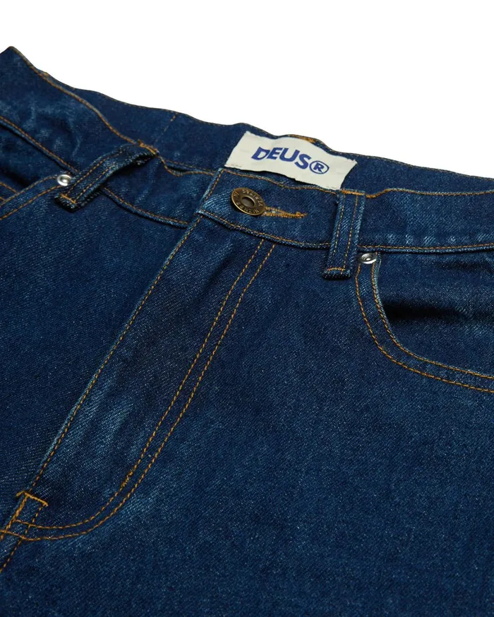 Divine Force Jean 8211 Vintage Blue Denim Women Deus Ex Machina Bottoms Divine Force Jean 8211 Vintage Blue Denim Women Deus Ex Machina Bottoms