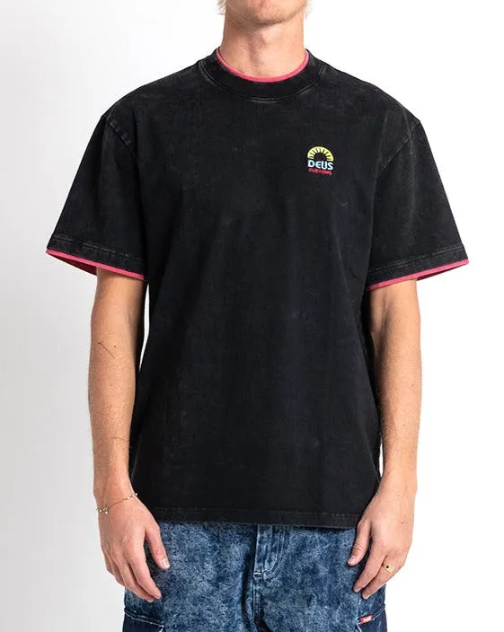Double Up Tee 8211 Anthracite Men Deus Ex Machina Tees