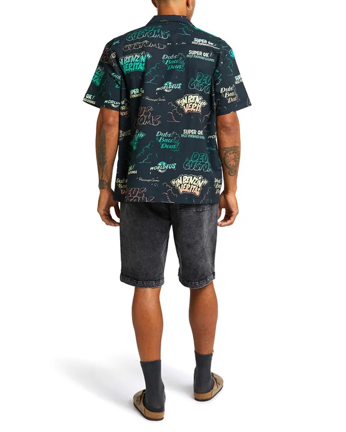 Dub Bass Shirt 8211 Anthracite Men Deus Ex Machina Shirts Dub Bass Shirt 8211 Anthracite Men Deus Ex Machina Shirts