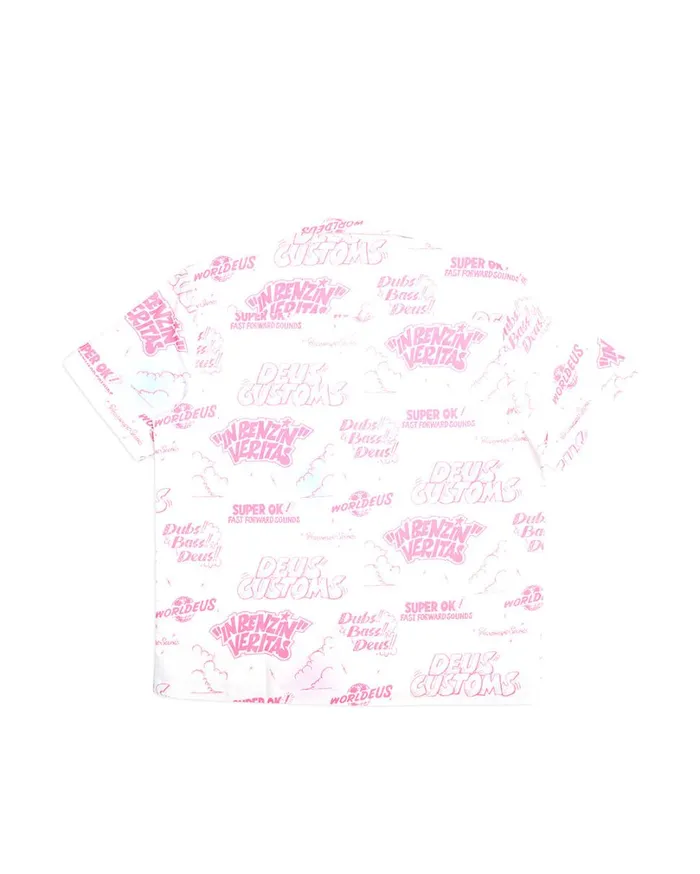 Dub Bass Shirt 8211 Vintage White Men Deus Ex Machina Shirts Dub Bass Shirt 8211 Vintage White Men Deus Ex Machina Shirts