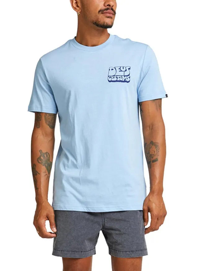 Duke Tee 8211 Soft Chambray Men Deus Ex Machina Tees