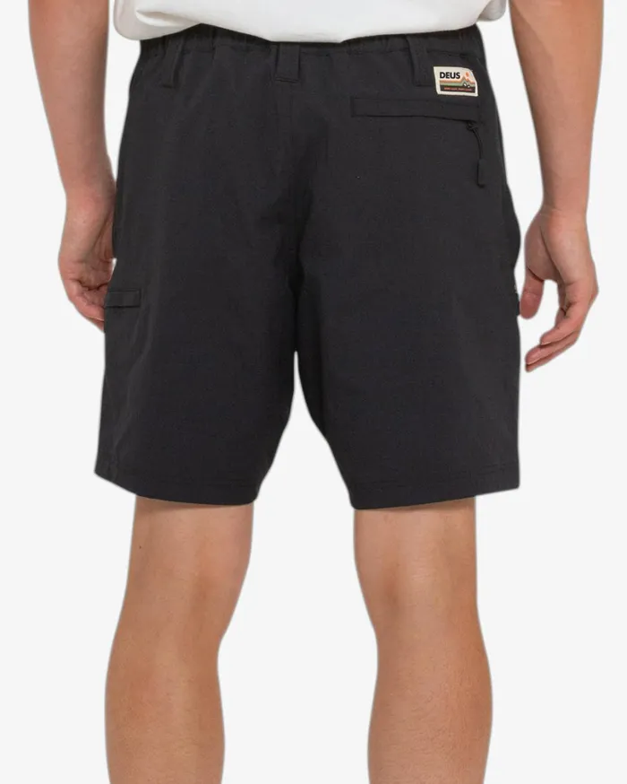 Dweller Trek Short 8211 Black Men Deus Ex Machina Shorts Dweller Trek Short 8211 Black Men Deus Ex Machina Shorts