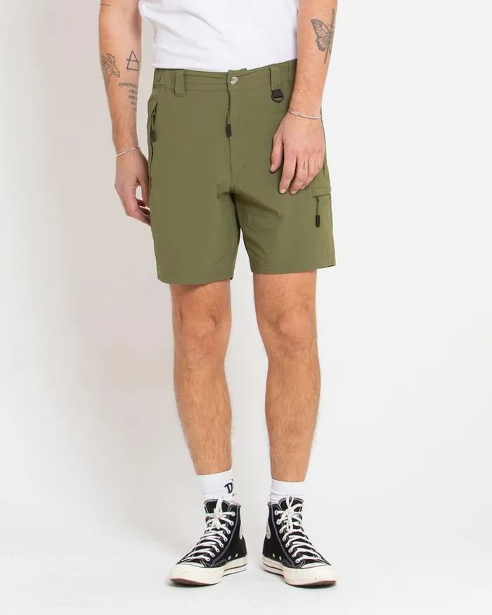Dweller Trek Short 8211 Capulet Olive Men Deus Ex Machina Shorts