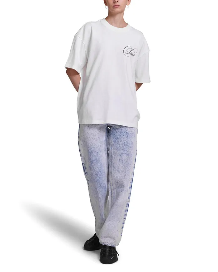 Dxw Caution Tee 8211 Vintage White Women Deus Ex Machina Tees Dxw Caution Tee 8211 Vintage White Women Deus Ex Machina Tees