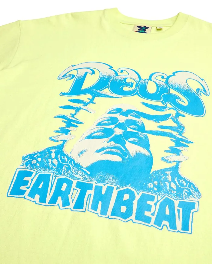 Dxw Earthbeat Tee 8211 Luminary Green Women Deus Ex Machina Tees Dxw Earthbeat Tee 8211 Luminary Green Women Deus Ex Machina Tees