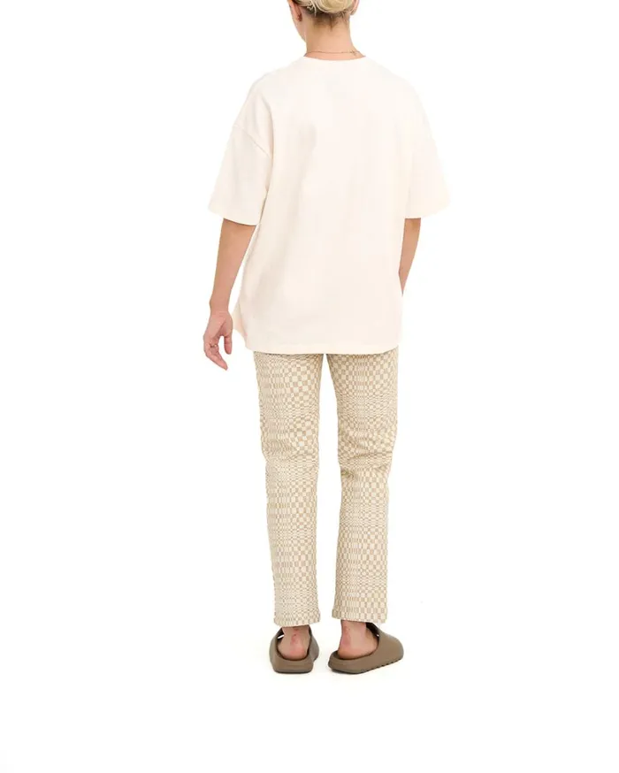 Dxw Fungus Tee 8211 White Sand Women Deus Ex Machina Tees Dxw Fungus Tee 8211 White Sand Women Deus Ex Machina Tees