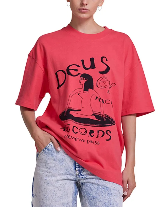Dxw Primitive Tee 8211 Paradise Pink Women Deus Ex Machina Tees