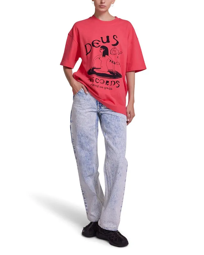 Dxw Primitive Tee 8211 Paradise Pink Women Deus Ex Machina Tees Dxw Primitive Tee 8211 Paradise Pink Women Deus Ex Machina Tees