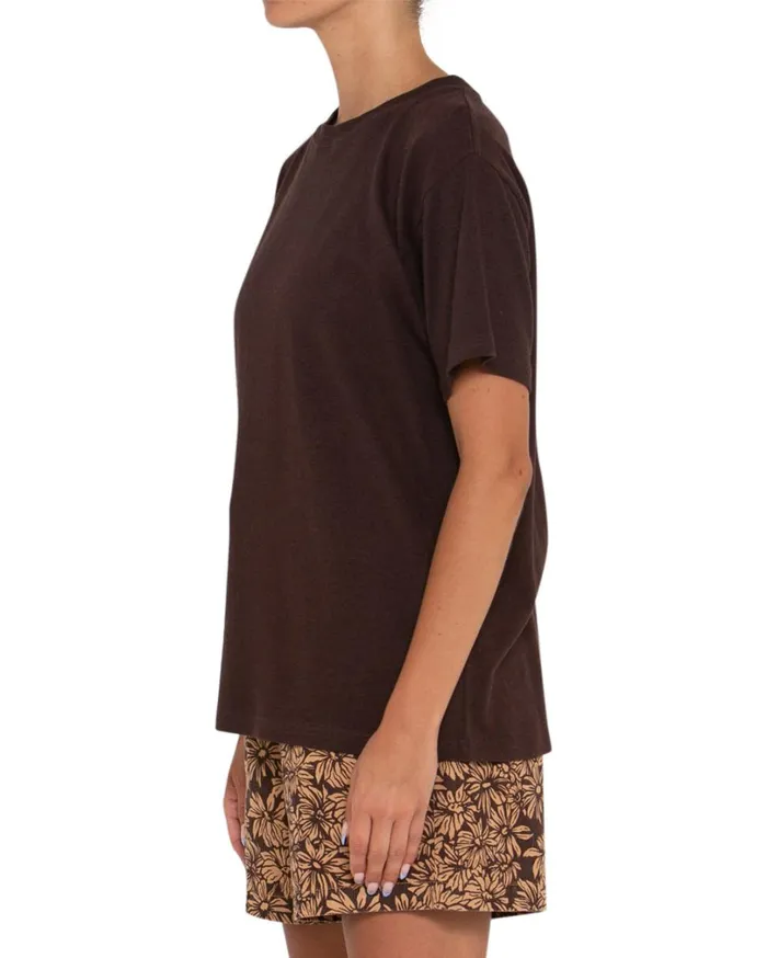 Ebi Tee 8211 Chocolate Plum Women Deus Ex Machina Tees Ebi Tee 8211 Chocolate Plum Women Deus Ex Machina Tees
