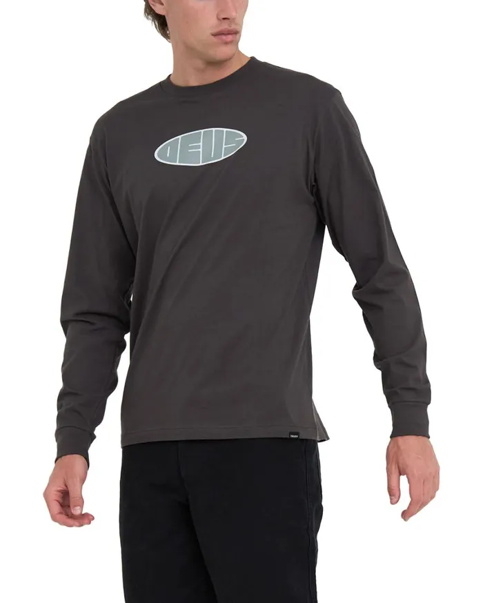 Eclipse Long Sleeve Tee 8211 Anthracite Men Deus Ex Machina Tees