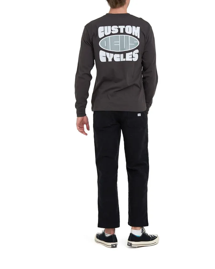 Eclipse Long Sleeve Tee 8211 Anthracite Men Deus Ex Machina Tees Eclipse Long Sleeve Tee 8211 Anthracite Men Deus Ex Machina Tees