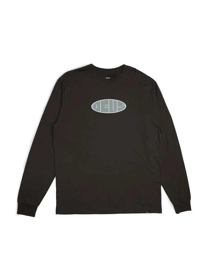 Eclipse Long Sleeve Tee 8211 Anthracite Men Deus Ex Machina Tees Eclipse Long Sleeve Tee 8211 Anthracite Men Deus Ex Machina Tees