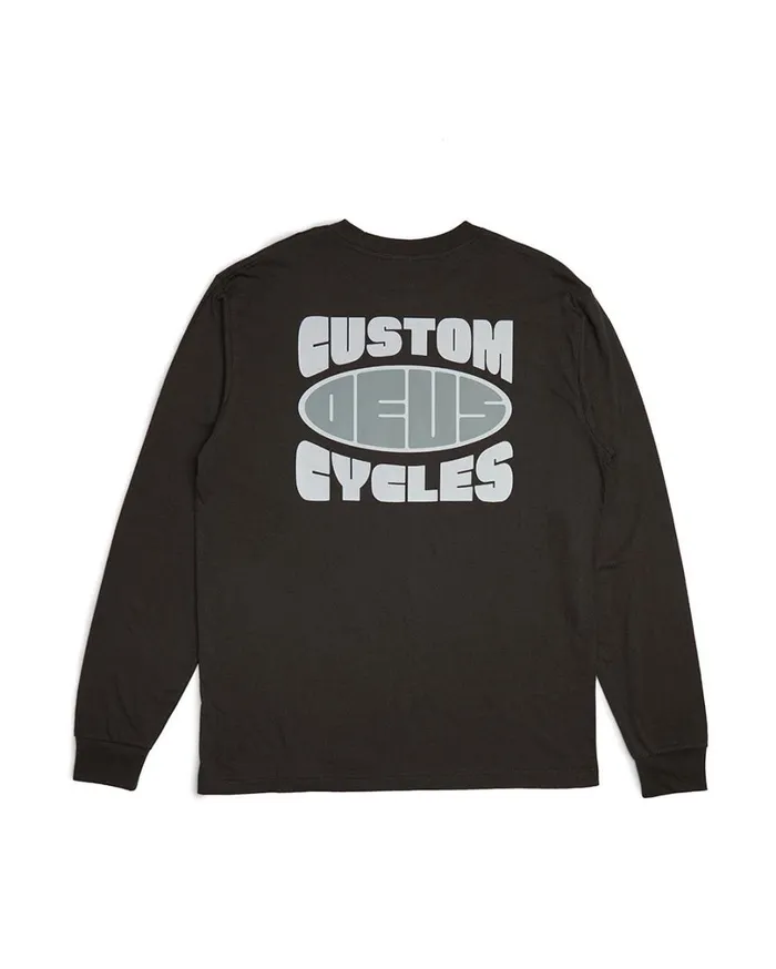 Eclipse Long Sleeve Tee 8211 Anthracite Men Deus Ex Machina Tees Eclipse Long Sleeve Tee 8211 Anthracite Men Deus Ex Machina Tees