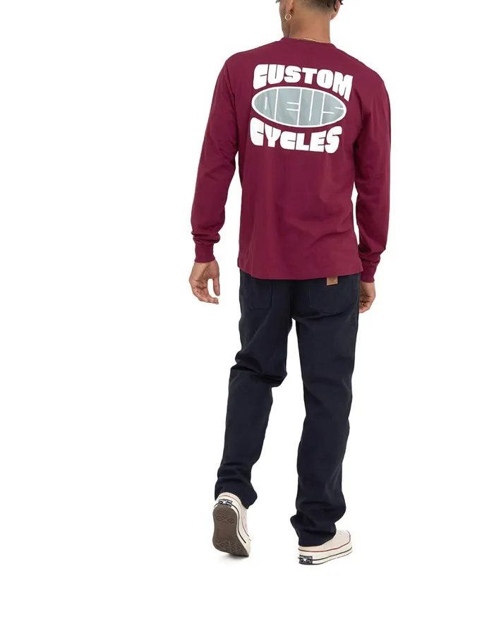 Eclipse Long Sleeve Tee 8211 Rhodo Men Deus Ex Machina Tees Eclipse Long Sleeve Tee 8211 Rhodo Men Deus Ex Machina Tees