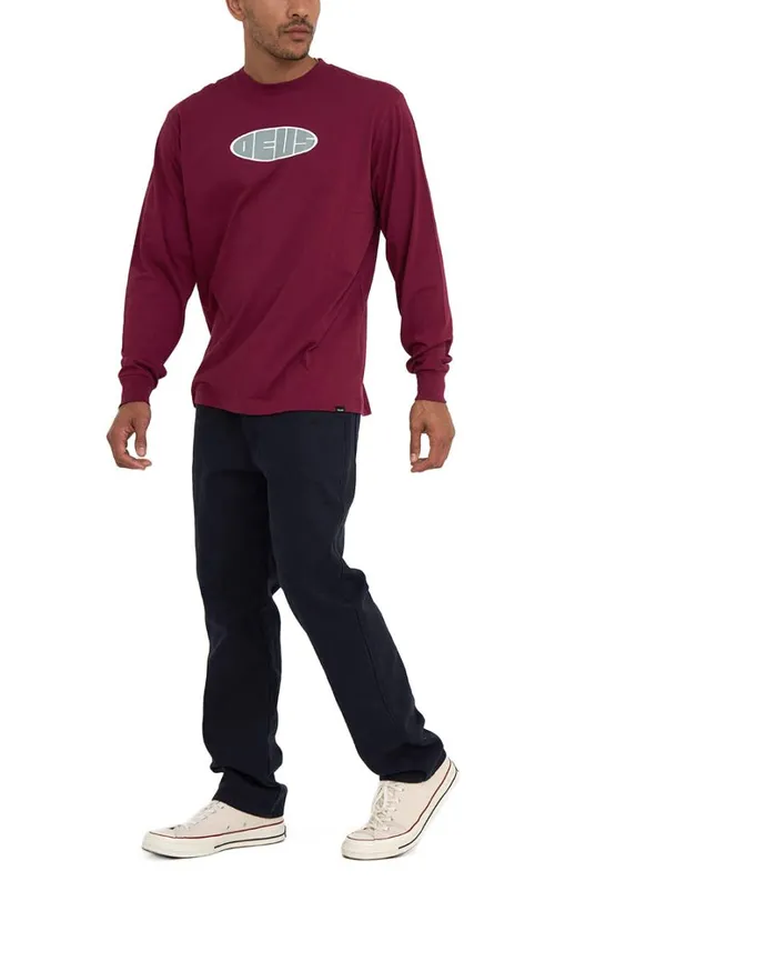 Eclipse Long Sleeve Tee 8211 Rhodo Men Deus Ex Machina Tees Eclipse Long Sleeve Tee 8211 Rhodo Men Deus Ex Machina Tees
