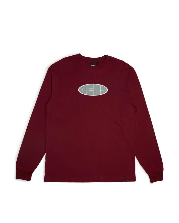Eclipse Long Sleeve Tee 8211 Rhodo Men Deus Ex Machina Tees Eclipse Long Sleeve Tee 8211 Rhodo Men Deus Ex Machina Tees