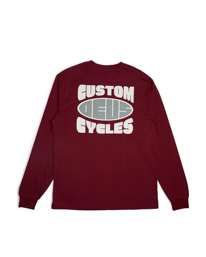 Eclipse Long Sleeve Tee 8211 Rhodo Men Deus Ex Machina Tees Eclipse Long Sleeve Tee 8211 Rhodo Men Deus Ex Machina Tees
