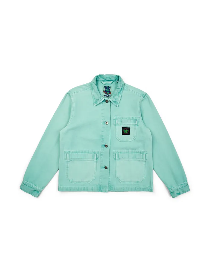 Eileen Chore Shirt 8211 Aquifer Women Deus Ex Machina Outerwear Eileen Chore Shirt 8211 Aquifer Women Deus Ex Machina Outerwear