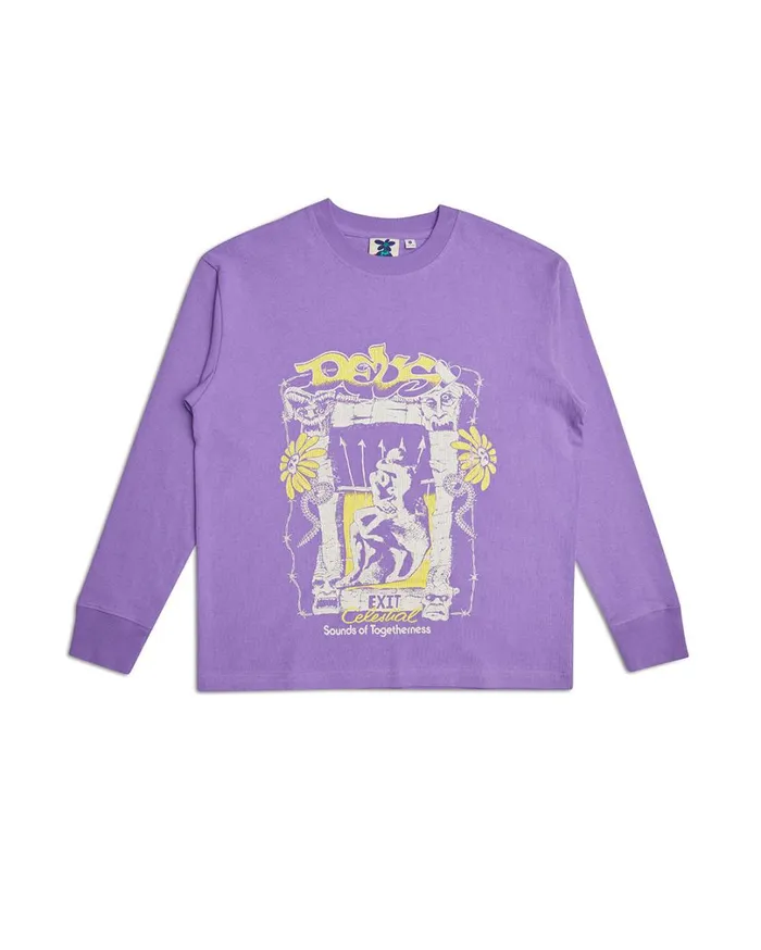 Embrace Long Sleeve Tee 8211 Bougainvillea Women Deus Ex Machina Tees Embrace Long Sleeve Tee 8211 Bougainvillea Women Deus Ex Machina Tees